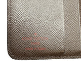 ルイ・ヴィトン LOUIS VUITTON コンパクトジップ N61668 ブラウン ダミエ レディース 二つ折り財布