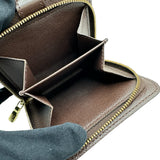 ルイ・ヴィトン LOUIS VUITTON コンパクトジップ N61668 ブラウン ダミエ レディース 二つ折り財布