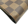 ルイ・ヴィトン LOUIS VUITTON コンパクトジップ N61668 ブラウン ダミエ レディース 二つ折り財布