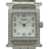 エルメス HERMES Hウォッチ HH1.131 ホワイトシェル ステンレススチール クオーツ レディース 腕時計