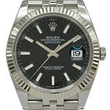 ロレックス ROLEX デイトジャスト41 126334 ブラック ホワイトゴールド/ステンレススチール 自動巻き メンズ 腕時計