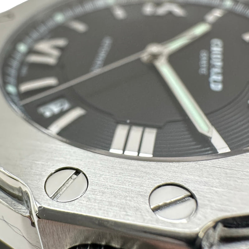 ショパール Chopard サンモリッツ 8379 ブラック ステンレススチール 自動巻き メンズ 腕時計 | 中古ブランドリユースショップ ...