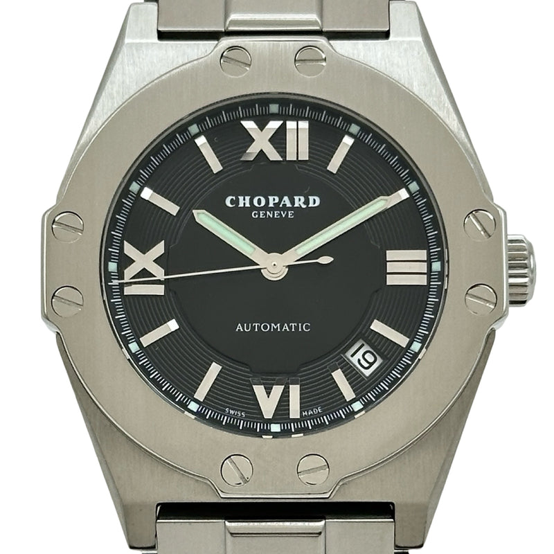 ショパール Chopard サンモリッツ 8379 ブラック ステンレススチール 自動巻き メンズ 腕時計 | 中古ブランドリユースショップ ...