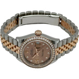 ロレックス ROLEX デイトジャスト 28 279381RBR スターD ロゼ ピンクゴールド/ステンレススチール 自動巻き レディース 腕時計