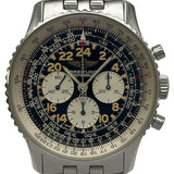 ブライトリング BREITLING ナビタイマー コスモノート A12022 ブラック ステンレススチール 手巻き メンズ 腕時計