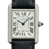 カルティエ Cartier タンク マスト LM WSTA0041 シルバー ステンレススチール クオーツ メンズ 腕時計