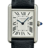 カルティエ Cartier タンク マスト LM WSTA0041 シルバー ステンレススチール クオーツ メンズ 腕時計