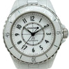 シャネル CHANEL J12 キャリバー12.2 33MM H5699 ホワイト セラミック 自動巻き レディース 腕時計