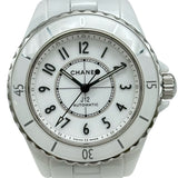 シャネル CHANEL J12 キャリバー12.2 33MM H5699 ホワイト セラミック 自動巻き レディース 腕時計