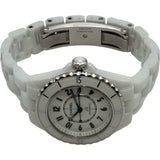 シャネル CHANEL J12 キャリバー12.2 33MM H5699 ホワイト セラミック 自動巻き レディース 腕時計