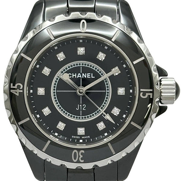 シャネル CHANEL J12 33MM H1625 ブラック セラミック/ステンレス