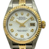 ロレックス ROLEX デイトジャスト 79173 ホワイト ゴールド/ステンレススチール 自動巻き レディース 腕時計