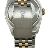 ロレックス ROLEX デイトジャスト モザイク 16233 ゴールド(モザイク) ゴールド/ステンレススチール 自動巻き メンズ 腕時計