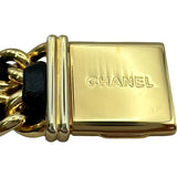 シャネル CHANEL プルミエール S H0001 ブラック ゴールドプレーテッド クオーツ レディース 腕時計