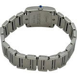 カルティエ Cartier タンク フランセーズ SM W51008Q3 アイボリー ステンレススチール レディース 腕時計