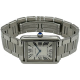 カルティエ Cartier タンク ソロ SM W5200013 シルバー ステンレススチール クオーツ レディース 腕時計