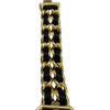シャネル CHANEL プルミエール S H0001 ブラック ゴールドプレーテッド クオーツ レディース 腕時計