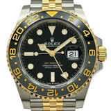 ロレックス ROLEX GMTマスター2 126713GRNR ブラック ゴールド/ステンレススチール 自動巻き メンズ 腕時計