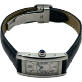 カルティエ Cartier タンク アメリカン SM WSTA0016 シルバー ステンレススチール クオーツ レディース 腕時計