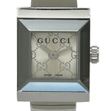 グッチ GUCCI Gフレーム バングルウォッチ 128.5 シルバー ステンレススチール クオーツ レディース 腕時計