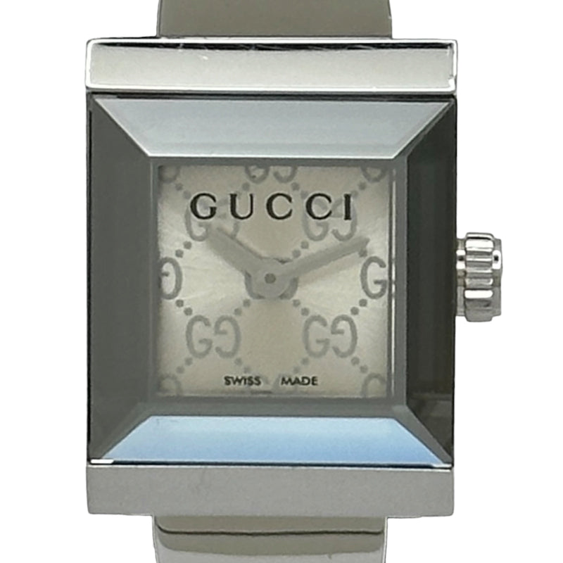 S*a様 hd【used】GUCCI グッチ　腕時計　バングルウォッチ　カラーチ グッチ GUCCI Gフレーム バングルウォッチ 128.5 シルバー ステンレス