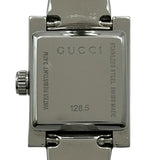 グッチ GUCCI Gフレーム バングルウォッチ 128.5 シルバー ステンレススチール クオーツ レディース 腕時計