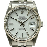 ロレックス ROLEX デイトジャスト 16234 ホワイト ホワイトゴールド/ステンレススチール 自動巻き メンズ 腕時計
