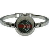 グッチ GUCCI シェリーライン バングルウォッチ 105 マルチカラー ステンレススチール クオーツ レディース 腕時計