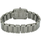 カルティエ Cartier タンクフランセーズSM W51028Q3 ピンクシェル ステンレススチール クオーツ レディース 腕時計