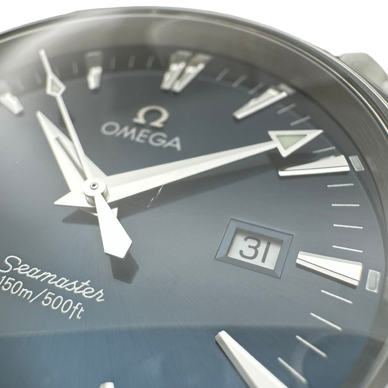 オメガ OMEGA シーマスター アクアテラ 2517.80 ブルー ステンレス