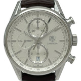 タグ・ホイヤー TAG HEUER カレラ キャリバー 1887 クロノグラフ CAR2111-5 シルバー ステンレススチール 自動巻き メンズ 腕時計