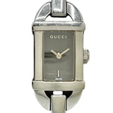 グッチ GUCCI バンブー 6800L シルバー ステンレススチール レディース 腕時計