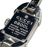 グッチ GUCCI バンブー 6800L シルバー ステンレススチール レディース 腕時計