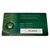 ロレックス ROLEX デイトナ 116509 ブルー ホワイトゴールド 自動巻き メンズ 腕時計