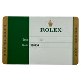 ロレックス ROLEX スカイドゥエラー 326934 ブラック ホワイトゴールド/ステンレススチール 自動巻き メンズ 腕時計