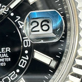 ロレックス ROLEX スカイドゥエラー 326934 ブラック ホワイトゴールド/ステンレススチール 自動巻き メンズ 腕時計