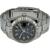 ロレックス ROLEX スカイドゥエラー 326934 ブラック ホワイトゴールド/ステンレススチール 自動巻き メンズ 腕時計