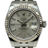 ロレックス ROLEX デイトジャスト 26 179174 シルバー ホワイトゴールド/ステンレススチール 自動巻き レディース 腕時計