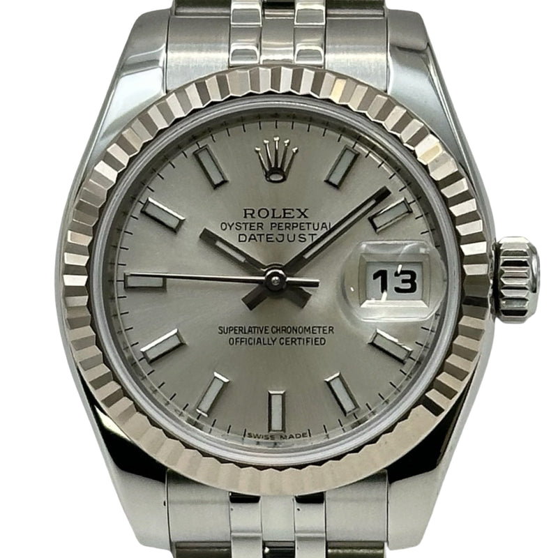 ロレックス ROLEX デイトジャスト 26 179174 シルバー ホワイト