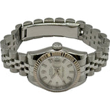 ロレックス ROLEX デイトジャスト 26 179174 シルバー ホワイトゴールド/ステンレススチール 自動巻き レディース 腕時計