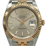 ロレックス ROLEX デイトジャスト41 126331 サンダスト ピンクゴールド/ステンレススチール 自動巻き メンズ 腕時計