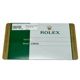 ロレックス ROLEX デイトジャスト41 126331 サンダスト ピンクゴールド/ステンレススチール 自動巻き メンズ 腕時計