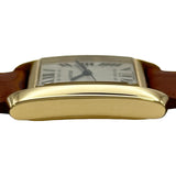 カルティエ Cartier タンク フランセーズ LM W50001R2 シルバー ゴールド 自動巻き レディース 腕時計