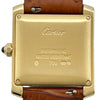 カルティエ Cartier タンク フランセーズ LM W50001R2 シルバー ゴールド 自動巻き レディース 腕時計