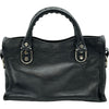 バレンシアガ BALENCIAGA クラシックメタリックエッジミニシティ 390160 ブラック レザー レディース ショルダーバッグ