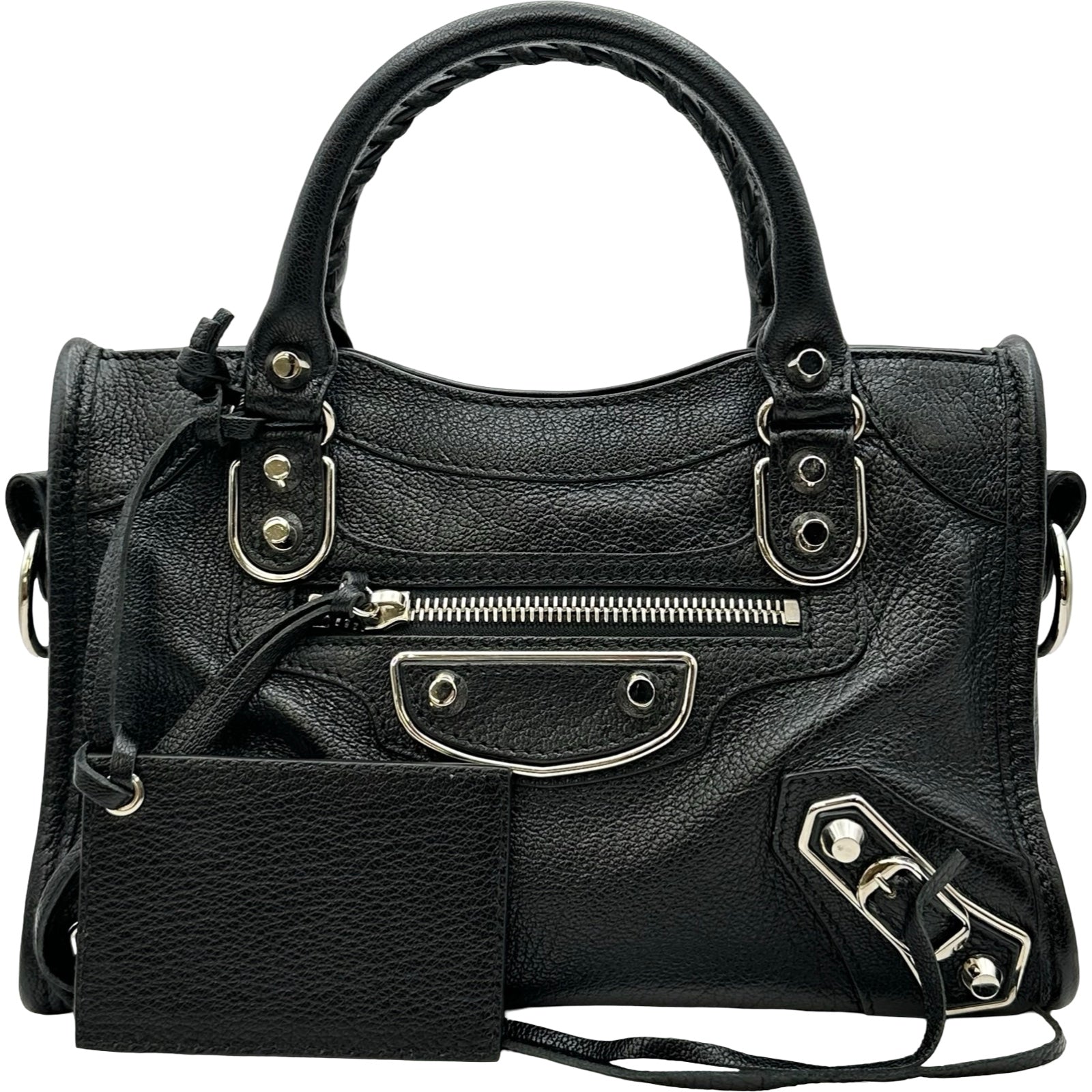 バレンシアガ BALENCIAGA クラシックメタリックエッジミニシティ