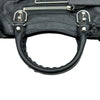 バレンシアガ BALENCIAGA クラシックメタリックエッジミニシティ 390160 ブラック レザー レディース ショルダーバッグ