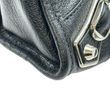 バレンシアガ BALENCIAGA クラシックメタリックエッジミニシティ 390160 ブラック レザー レディース ショルダーバッグ