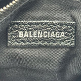 バレンシアガ BALENCIAGA クラシックメタリックエッジミニシティ 390160 ブラック レザー レディース ショルダーバッグ
