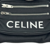 セリーヌ CELINE トレッキング ベルトバッグ ブラック キャンバス レディース ボディバッグ